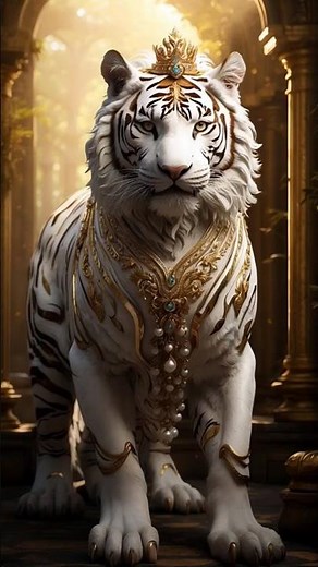 White Tiger 4k live wallpaper