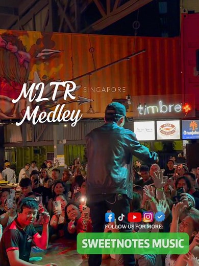 Para sa nakaka relate sa mga old songs 💕🔥 MLTR Medley | Sweetnotes Live @ Timbre One North, Singapore #SweetnotesMusic #coversongsinger #music #concert | Sweetnotes Music