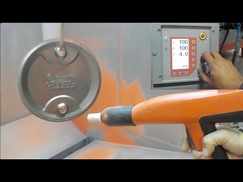 Powder coating gun settings setup - any brandmark