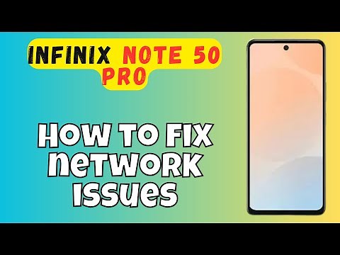 Network Problem infinix note 50 pro || How to fix network issues