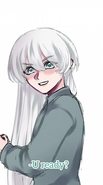 I really wanted to do something with this audio heheh Oc: Kaluxter & Diurna #originalcharacter #animation #ibispaintx #oc #mycharacter #animacion