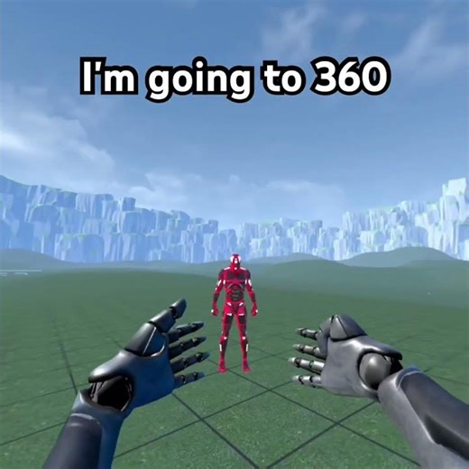 360 no scope on a robot #shortvideo #vr #downshot