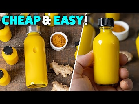 How To Make Ginger Shots at Home | Easy Recipes & No Juicer Required