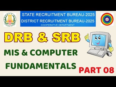 MIS & Computer Fundamentals for DRB SRB Bank Exam | Complete Theory & Tricks | Part 08