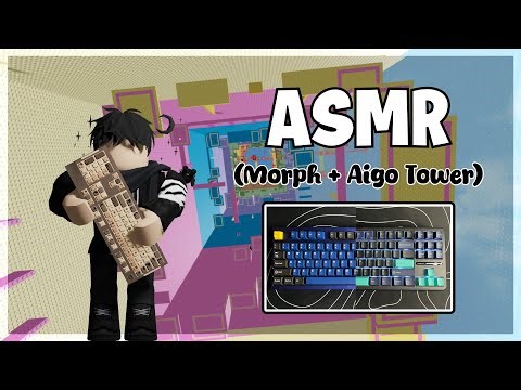 Morph Tower & Aigo Wallhop Tower but it’s Keyboard ASMR + Aula F87 & Lemokey L4 Unboxing