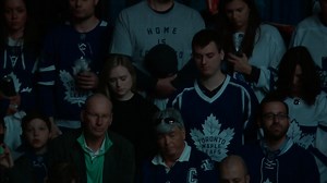 Maple Leafs hold moment of silence after tragic event in Toronto