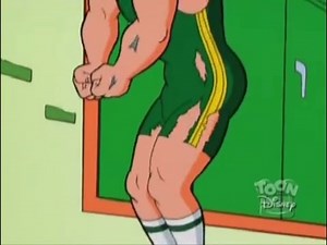 Muscle Cartoon Clip - Sabrina the Animated Series.