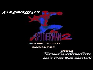 Let's Play: Spiderman 2 (Ninja Gaiden 3 Hack) (With Cheats)