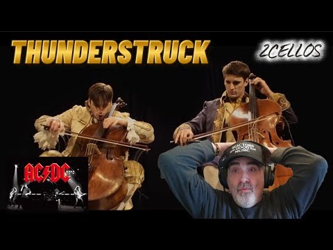 Pure INSANITY 😱 2CELLOS Thunderstruck (First Time Reaction)