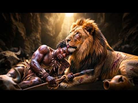 Buffaloes Threw Him Off The Cliff… But A Wounded | 2 million years ago