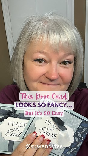 ✨ Soft. Peaceful. Elegant. This week’s fun fold card may look detailed, but every step is totally doable — even if you’re short on time or confidence. Between the split panels, the texture, and those beautiful vellum wings… this one is such a calming, peaceful project to create. 💙 Want the full step-by-step tutorial printable recipe? 👉 Comment DOVE below and I’ll send it to you! CreativeLee Yours, Wendy 🦋 | Creativelee Yours- Stampin Up Demonstrator Wendy Lee