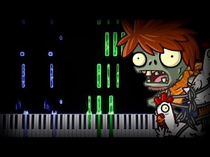Mid-Wave B (Wild West) | Plants Vs. Zombies 2 | Piano Tutorial