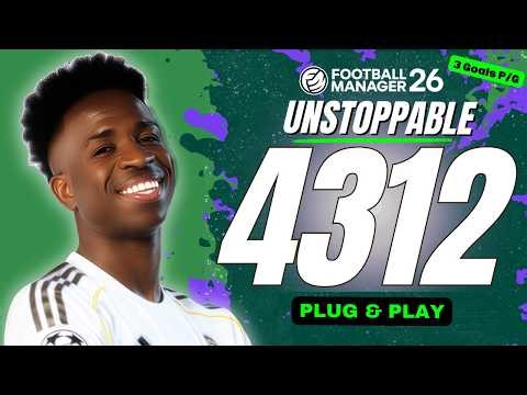 UNSTOPPABLE 4312 FM26 Tactic | Works for Every Save