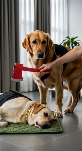 狗子：我可看着了，赶紧给我分点Dog Im watching you—hurry up Snack time now #dogs #pets #cute
