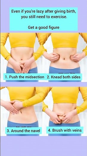 Postpartum Belly Fat Loss Exercise | Easy Home Workout for Flat Tummy After Delivery