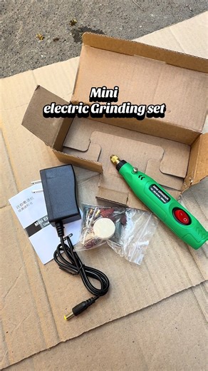Mini Electric Grinding Set: Tools for Precision Work