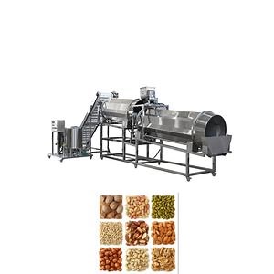 [Hot Item] Auto Popcorn Nuts Peanuts Pine Nuts Peas Seasoning Machinery Snack Food Flavouring Machine