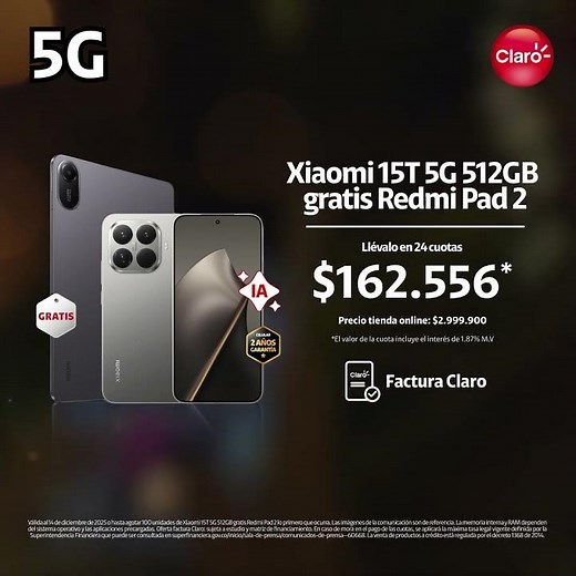 Aprovecha esta súper oferta en Claro 📱🤩