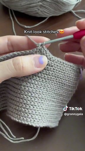 These are just rows of slip stitches in the back loop only! #crochet #crochetersoftiktok #crochettiktok