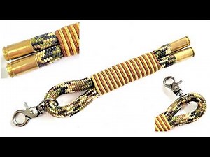 DIY Tactical Army-Style Key Fob Using Empty Bullet Shells