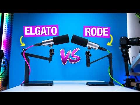 Desktop Mic Stands: Elgato vs. Rode