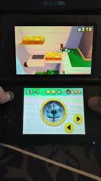 Super Mario 3D Land Nintendo 3DS XL | S1-1 Part 2 #shorts #ytshorts #snrsys #3ds #nintendo3ds #retro