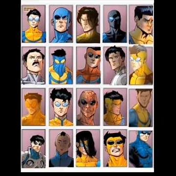 || Panel invincible variants || #invincible #fyp #variants #invinciblewar ||