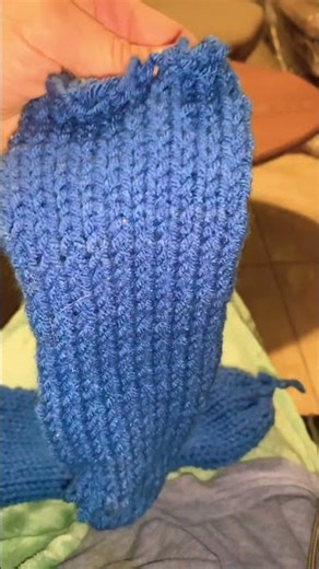 My first pair of socks! Not perfect, but still learning!