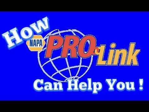 How Napa ProLink Can Make Finding Parts, Interchanging Part Numbers And Pricing Jobs Fast And Easy