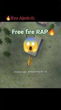 free fire rap 🔥 #freefire #viral #funny #shortsviral #gaming #trending#garenafreefire #youtuberslife