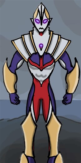 Absolute Ultraman Tiga #speeddrawing #art #ultraman