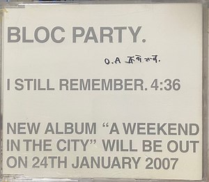 Bloc Party - I Still Remember
