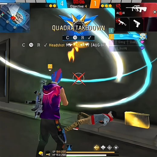 1v4 Survival King 👑🔥 | CS Rank Push FF MAX #freefireshorts #youtubeshorts #c10r #viral