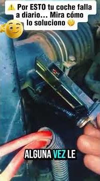 Is your car losing power and shaking? Clean the MAF sensor 🔧 #shorts