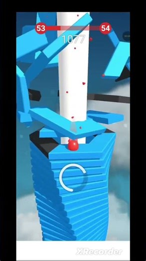 Stack ball Most Satisfying Mobile Game 😱 | Level 54 | Rxul Gaming