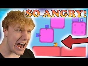 RAGING AT GRIFFPATCH'S GAME LEVEL EATEN!!! | griffpatch Games