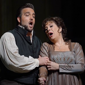23K views · 1.4K reactions | In this scene from the final dress rehearsal of David McVicar’s thrilling production of Tosca, soprano Sondra Radvanovsky and tenor Brian Jagde sing the Act I love duet, in which the revolutionary artist Cavaradossi must soothe his lover’s passionate jealousy. Don’t miss Puccini’s verismo melodrama, conducted by Music Director Yannick Nezet-Seguin. Opens tomorrow, December 2: bit.ly/3ggoqDu | The Metropolitan Opera | Facebook