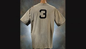 1: Babe Ruth’s “Called Shot” Jersey from the 1932 World Series