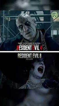 Saddler Vs Lady Dimitrescu Transformation - RE4 vs RE8 #residentevil4remake #residentevilvillage
