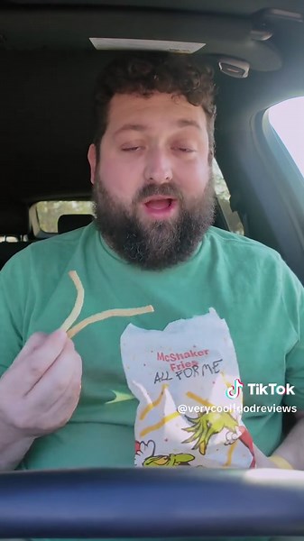 The Grinch Meal from McDonalds #foodreview | food review