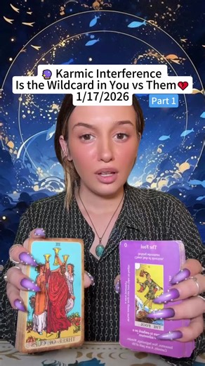 🔮 Karmic Interference Is the Wildcard in You vs Them💔 #TwinFlames #Relationships #FYP #christinatarotreader #viral