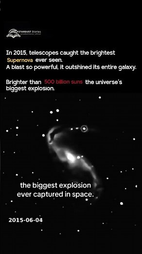 The Most Powerful Supernova Ever Recorded