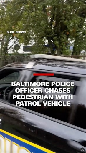 After a video went viral of a police officer chasing a pedestrian in Baltimore on October 28, the Baltimore Police Department have announced an investigation into the incident and suspended the officer involved. | CNN