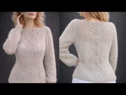 Mohair İp ile Mevsimlik Bluz Yapımı