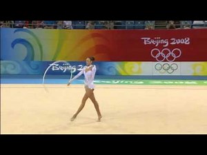 Anna Bessonova hoop 2008 final olympic games Beijing