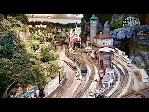 Al Pugliese's Beautiful Private HO Scale Model Railroad Layout - The Pugsburg Railroad
