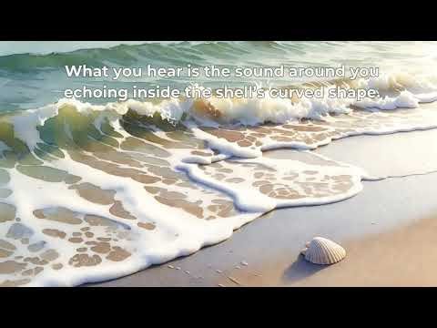 Why Do Shells Sound Like The Sea | Soft Watercolour Wonder