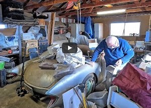 Epic Barn Find: Historic 1957 Corvette Custom Show Car Dug Out After 57-Year Hibernation - BangShift.com