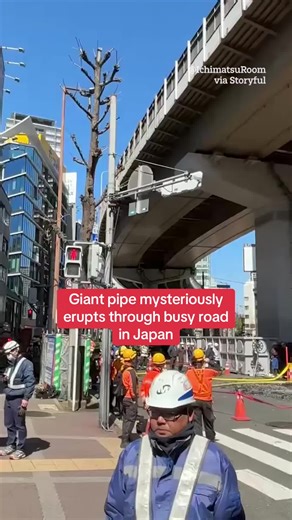 Giant Pipe Erupts in Osaka, Japan: What Happened?