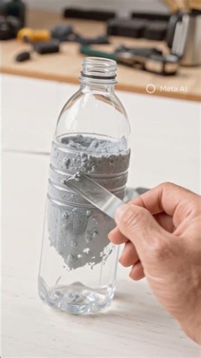 DIY Stone Texture Vase | Zero Cost Luxury Decor #upcycling